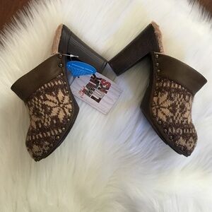 Muk Luks Kameryn Heeled Clogs